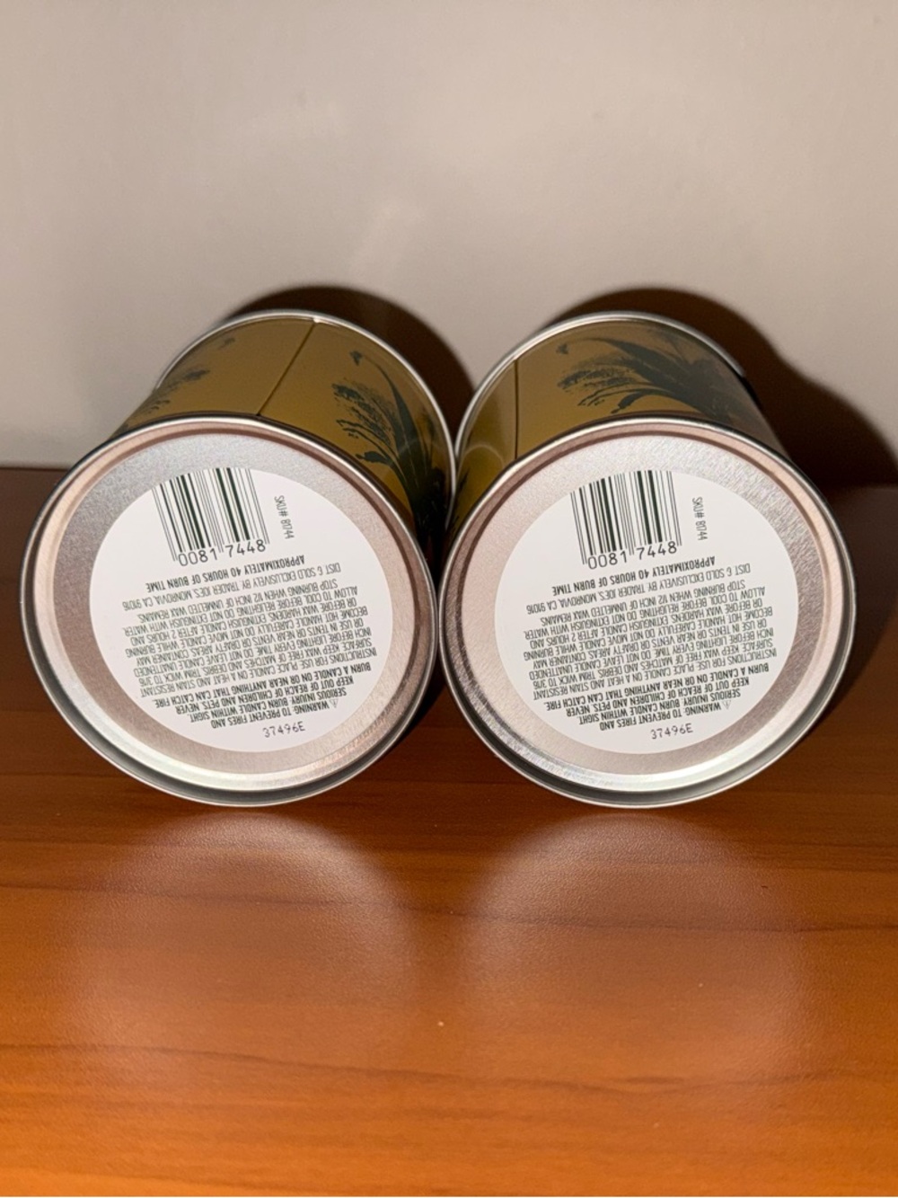 Pair of Trader Joe’s Can of Corn Candles (2) - Picture 2 of 14